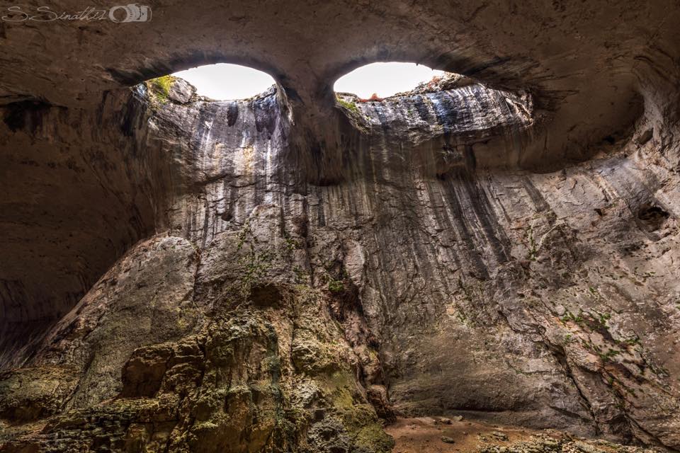 Visiting "Prohodna" Cave (The Eyes of God)